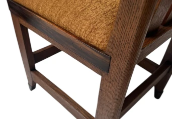 Four Art Deco Modernist Dining Room Chairs by Hendrik Wouda for Pander, 1924